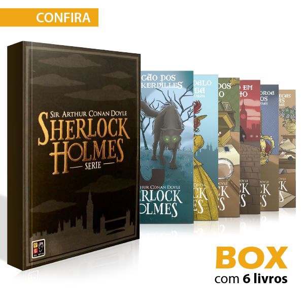 Box Sherlock Holmes (6 Livros) - Sir Arthur Conan Doyle (Lacrado)!