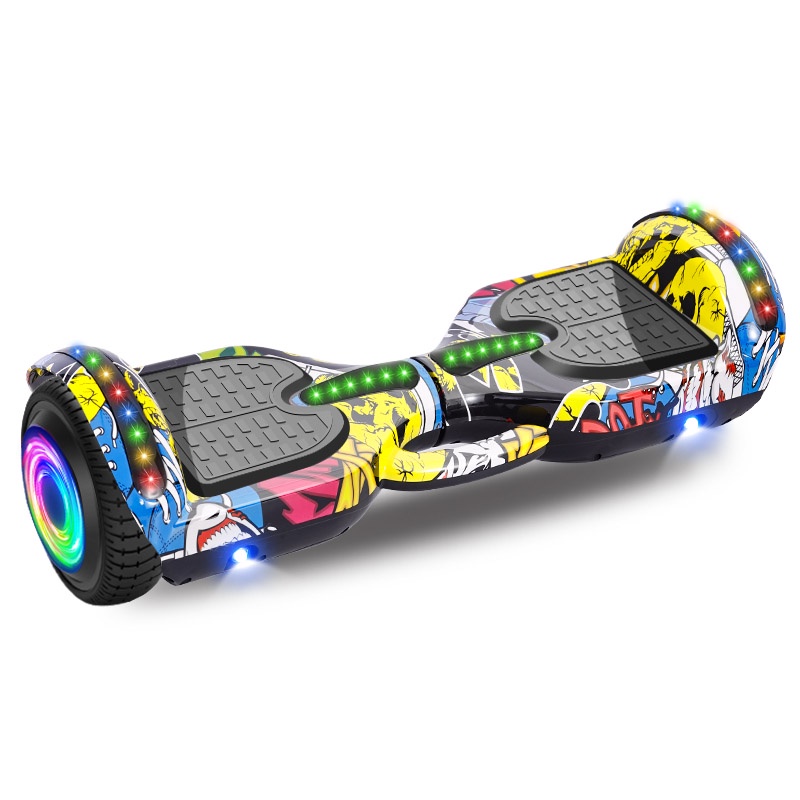 Hoverboard Skate 6.5 Elétrico Bluetooth Led com Bolsa!