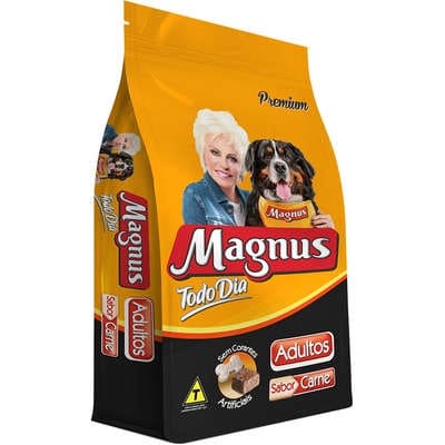 Magnus Cão Adulto Dieta Integral Sabor Carne 15kg!