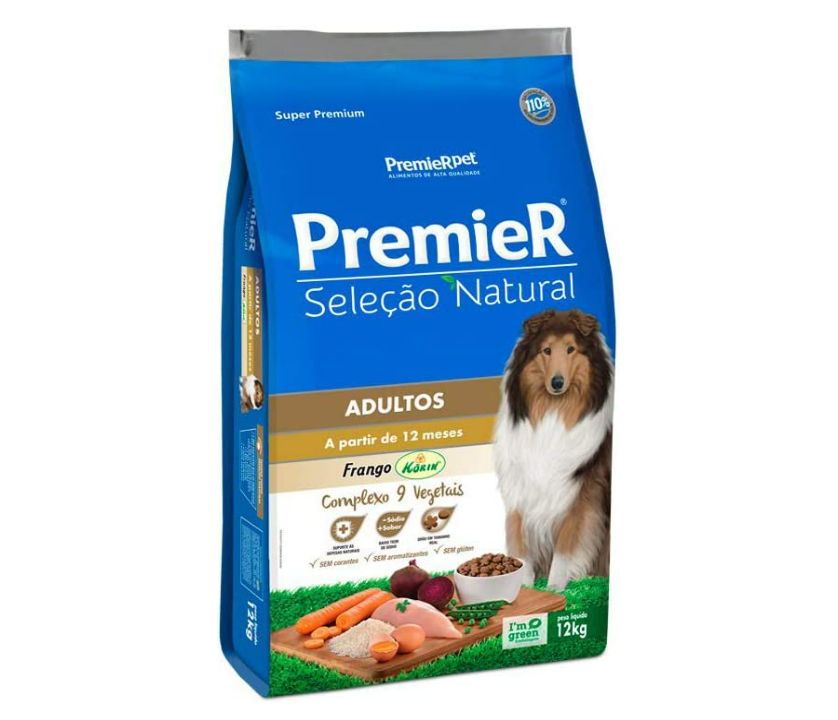 Alimento para cães Premier Pet.