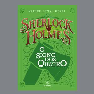 Livro de Sherlock Holmes "O Signo Dos Quatro"